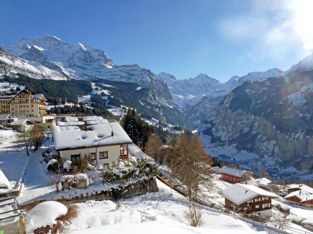 Apartment Goldenhorn Apt-F By Interhome Wengen Eksteriør bilde